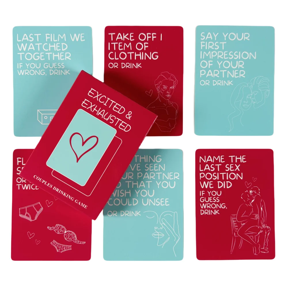 

Захватываемые и выхлопные карты для взрослых. Игральные карты. Карточная игра для питья. Разработанная для пар, помогает силовым.