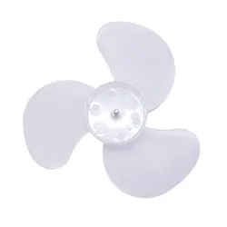 12cm 3 Blades Mini Fans Blades Non-Electric Waterproof Reusable Table Fanner Part for Maintenance of Small Household Appliances
