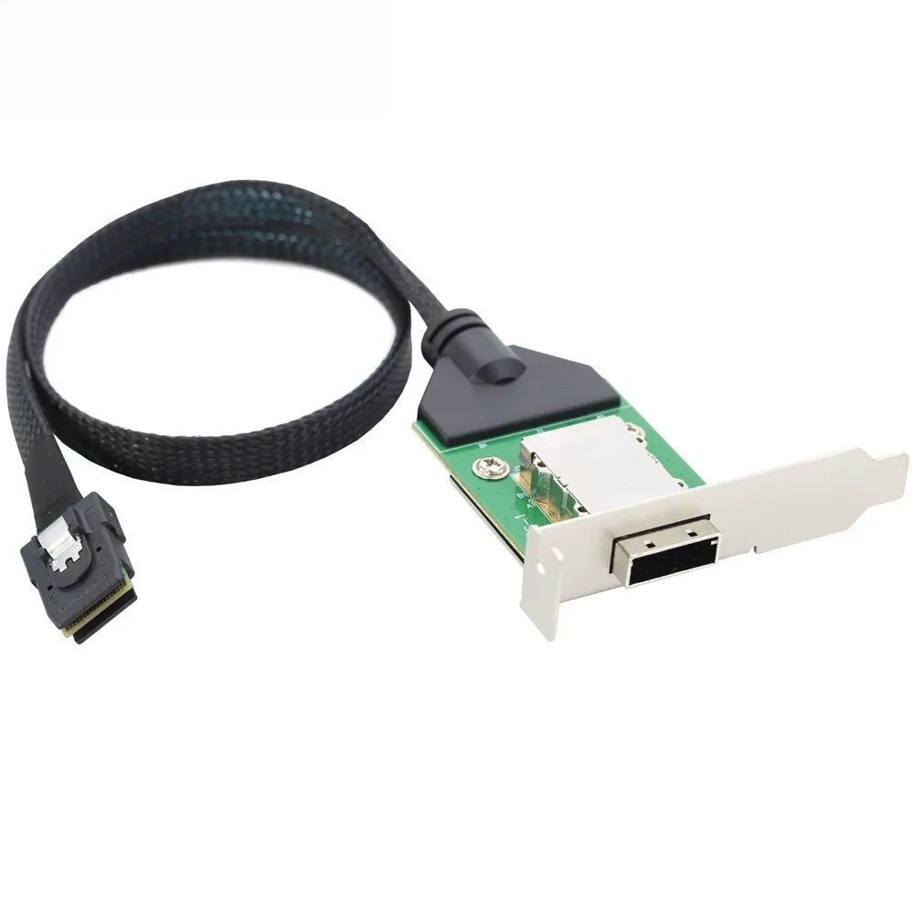 ADT-Link MINI SAS HD SFF-8087 To SFF-8088 PCBA Conversion Cables - for Server High-quality Internal and External Harnesses