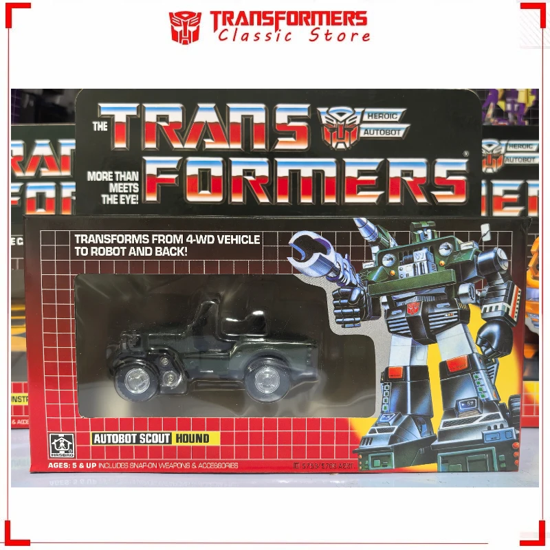 

В наличии классические игрушки-трансформеры G1 Reissue KO Edition Hound Cybertron Autobots фигурки героев Коллекционные подарки