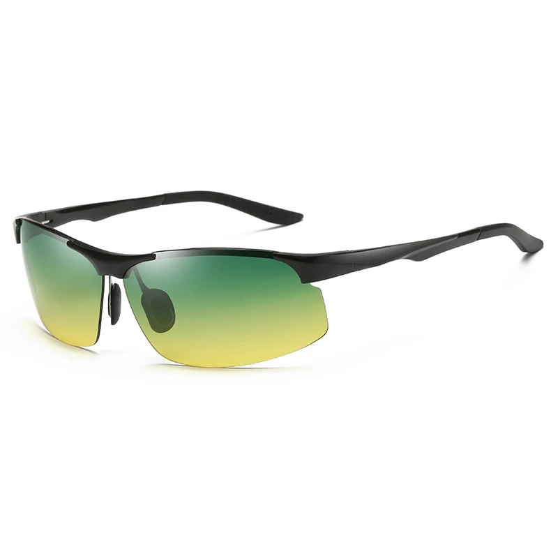 

Модные солнцезащитные очки VEITHDIA, фотохромные очки ночного видения для вождения на открытом воздухе, без оправы, мужские поляризационные солнцезащитные очки UV400 VS2173