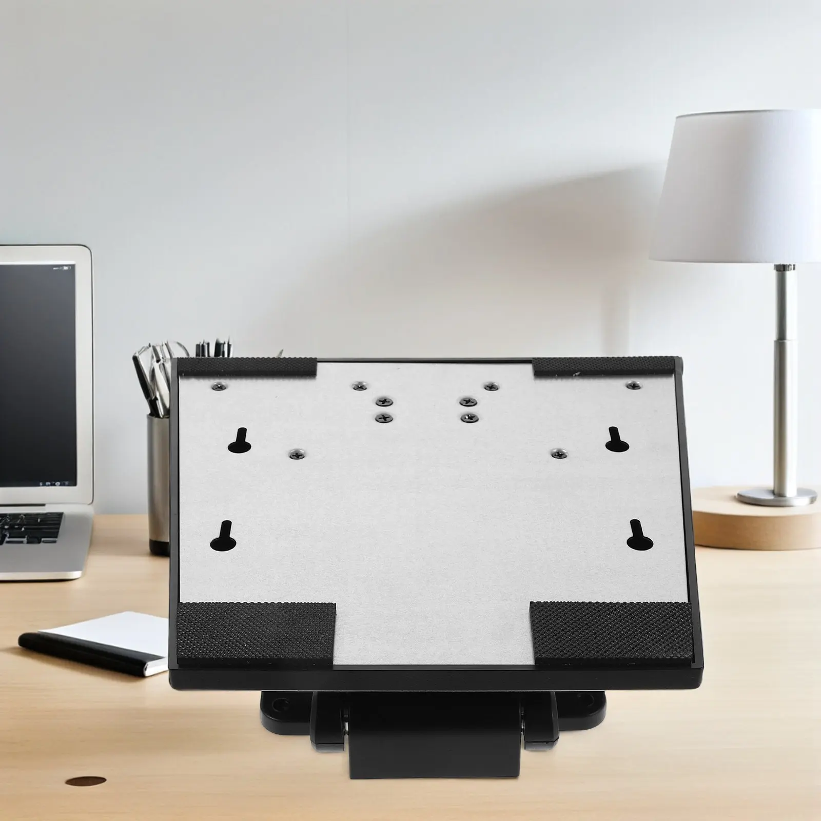 Adjustable Foldable Monitor Stand Holder Monitor Desk Mounts 14-24 Inch Screens Ergonomic Computer Office Home