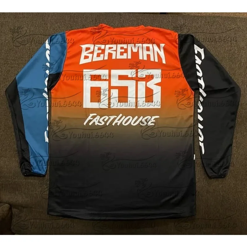 

2025 SUMMER Motocycle Racing Motocross Jersey BEREMAN #653 Jual Jersey Hot Selling Quick Drying Shirt Long Sleeved