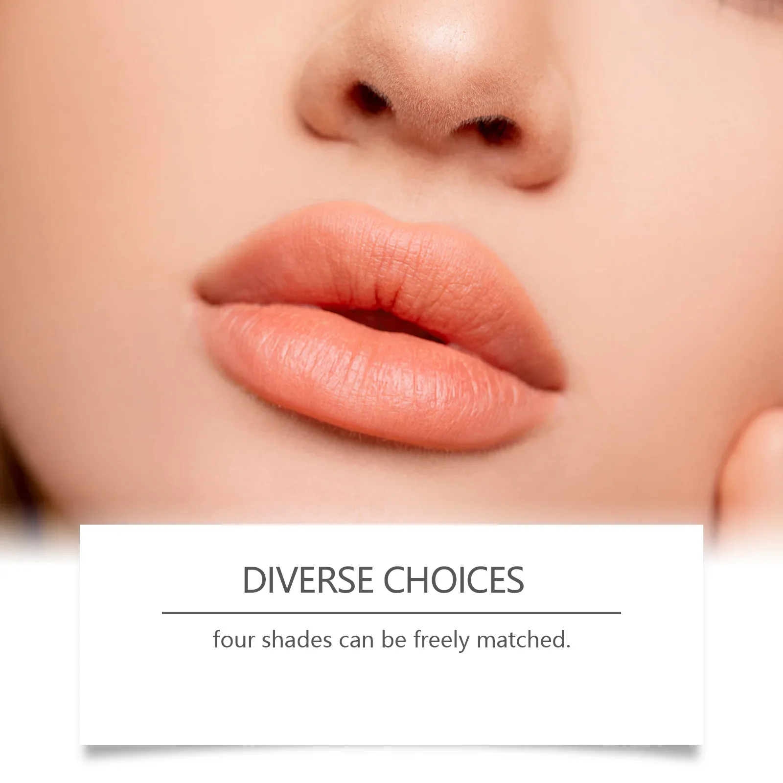 Matte Liquid Lipstick Velvet Finish Long Lasting Highly Pigmented Waterproof Non Sticky Moisturizing Lip Gloss Set Nude Makeup