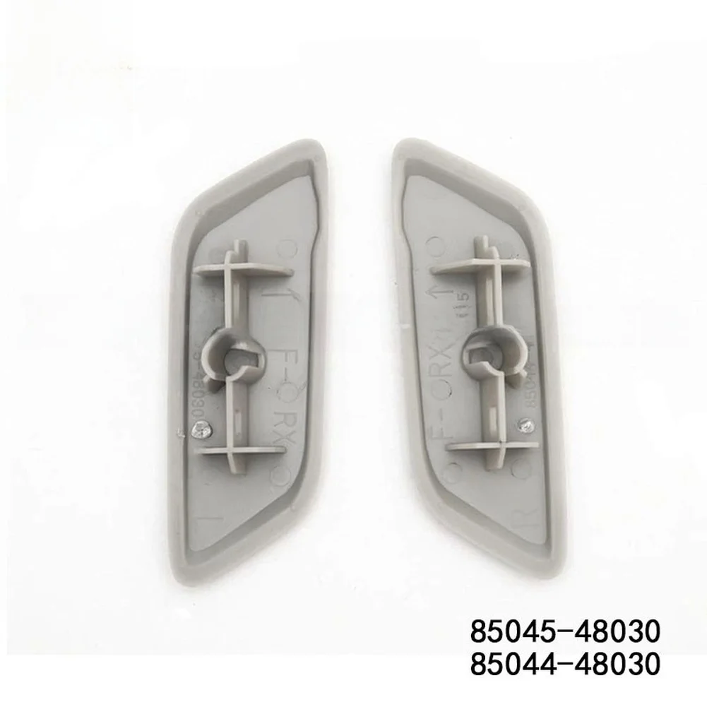 

Front Headlight Washer Cover Set For Lexus RX270 RX350 RX450H 2012 2013 Fix Broken Sprayer 8504548030 8504448030 Grey Color
