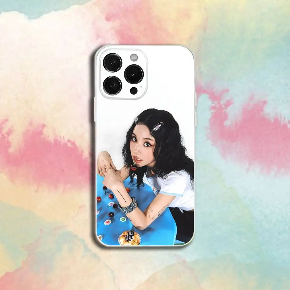 C-CHAEYOUNG T-Twice-s Phone Case For iPhone 16,15,14,13,12,11 Plus,Pro,Max,XR,XS,Plus,E,SE4,Mini Transparent Cover - view 5