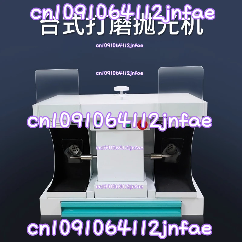 

Polishing Machine Desktop Oral Base Grinding Machine Double Head Dental Equipment Denture Processing Plant Dust Cover