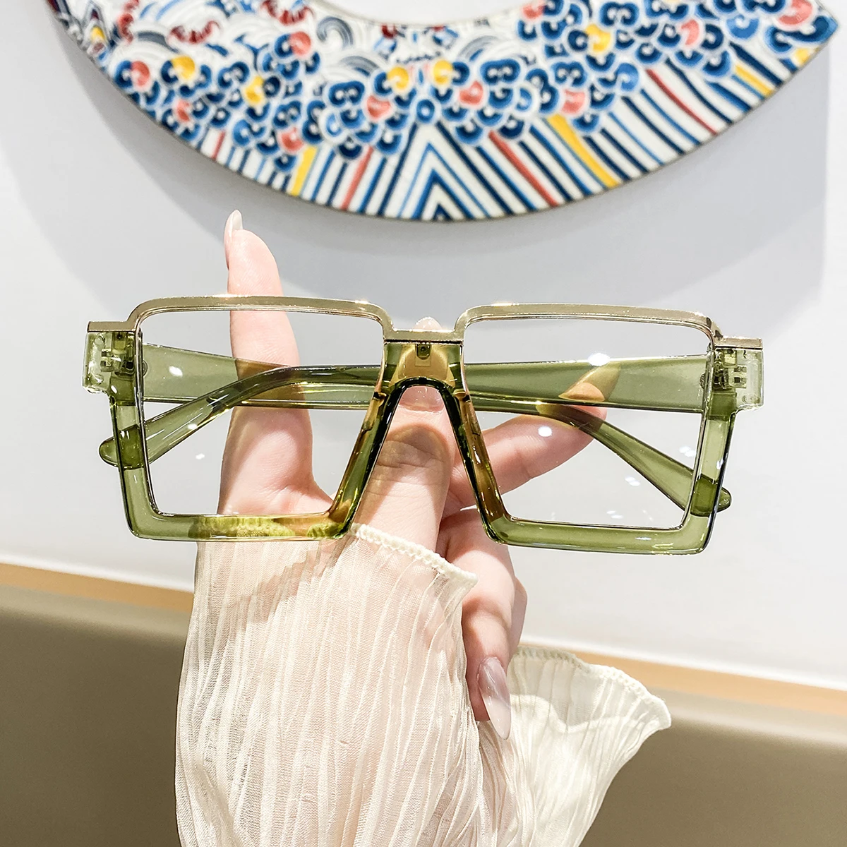 1 Pair of Women's Metal and Pl - огляд і ціна Women'S Fashion Glasses Non Prescription