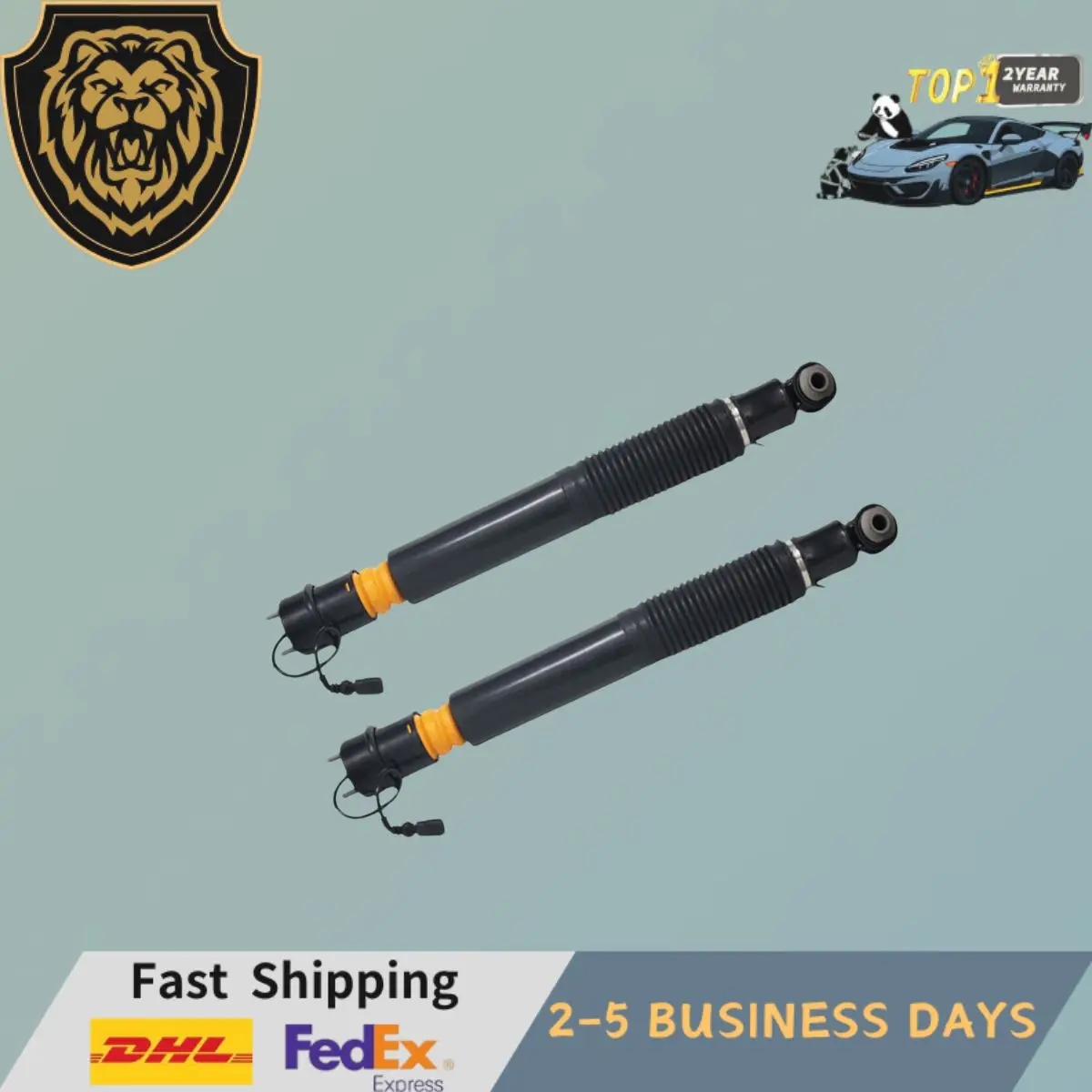 

Pair Rear Gas Suspension Shocks Struts For Bentley Mulsanne 2016-20 #3Y5513029L 3Y5513029L