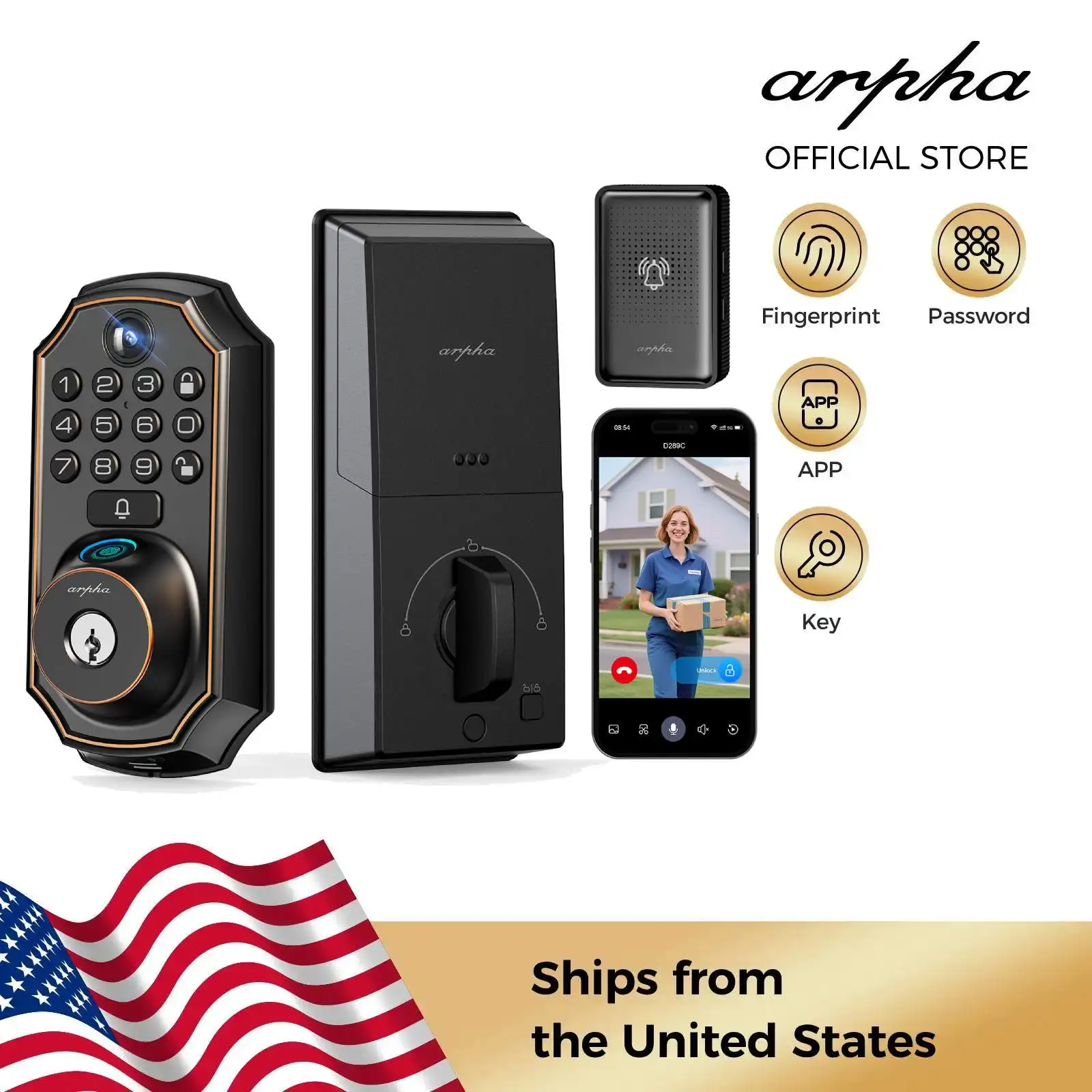 Arpha Smart Lock D2…