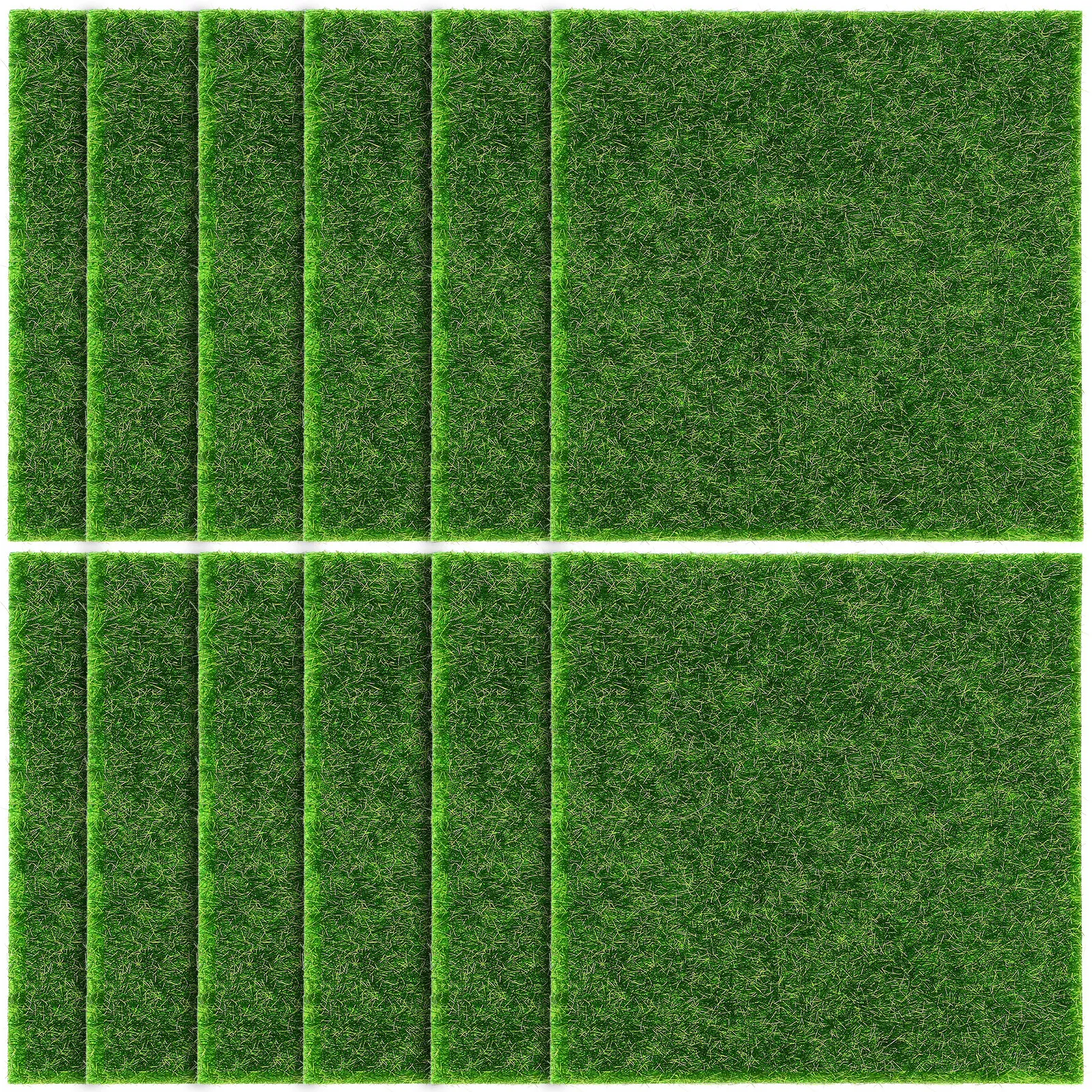 

12 шт. Искусственный мох для декора: реалистичные имитации листьев мха для сада, сказочного сада, поделок, декоративного оформления, искусственный газон