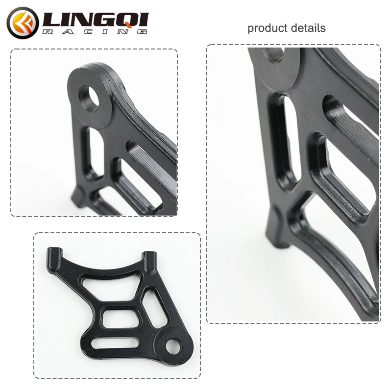 LINGQI Pit Dirt Bike Motorcycle SURRON Light Bee X S Disc Bracket Aluminum Brake Caliper Guard for SUR RON SUR-RON Moto Parts