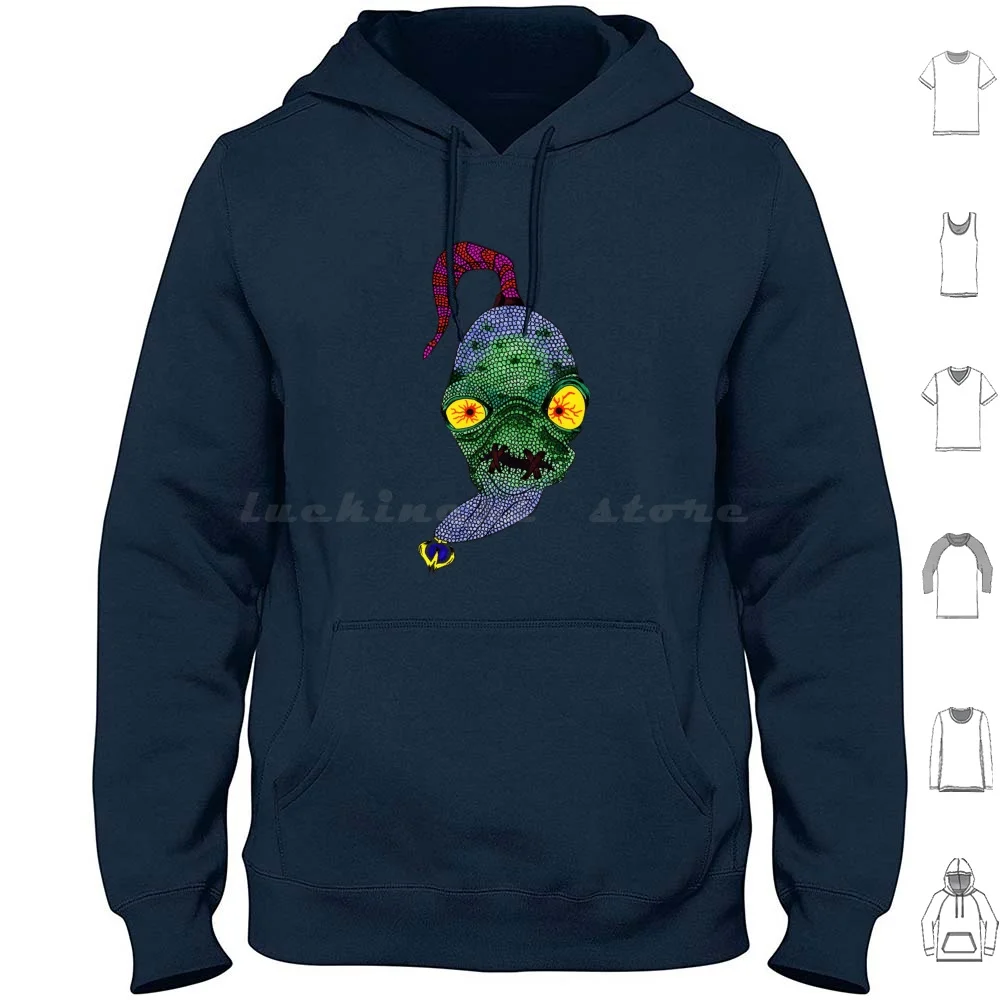 Abe Oddworld Hoodie Cotton Long Sleeve Classic Games Oddworld Pop Art