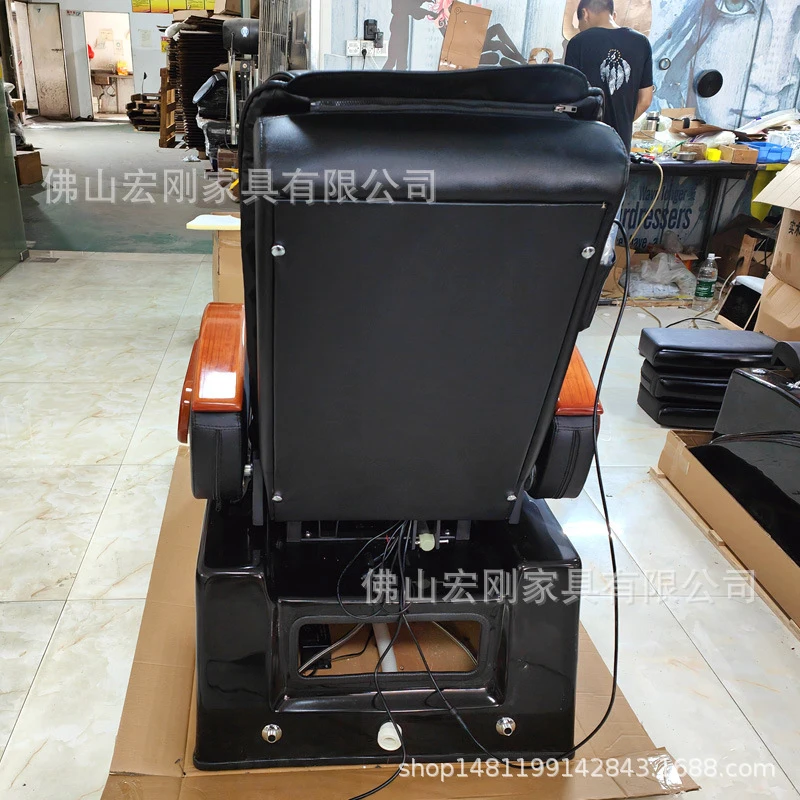 Automatic Adjustable Massage Chair Foot And Body Therapy, Leisure Spa Salon Furniture, Fiberglass With Hydrotherapy