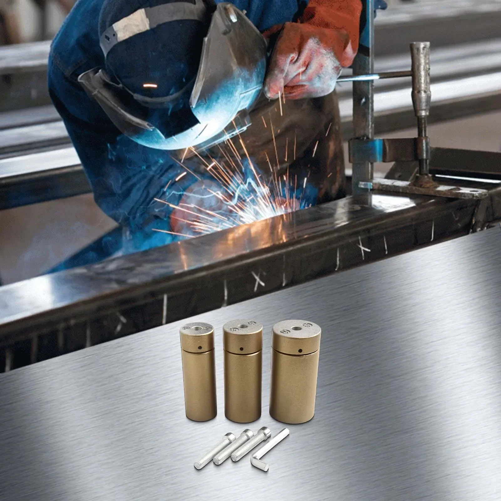 PPR Pipe Welding Die Head with Thickening Feature for Hot Melt Welder Compatible with 20/25/32mm Sizes Anti Rust Material