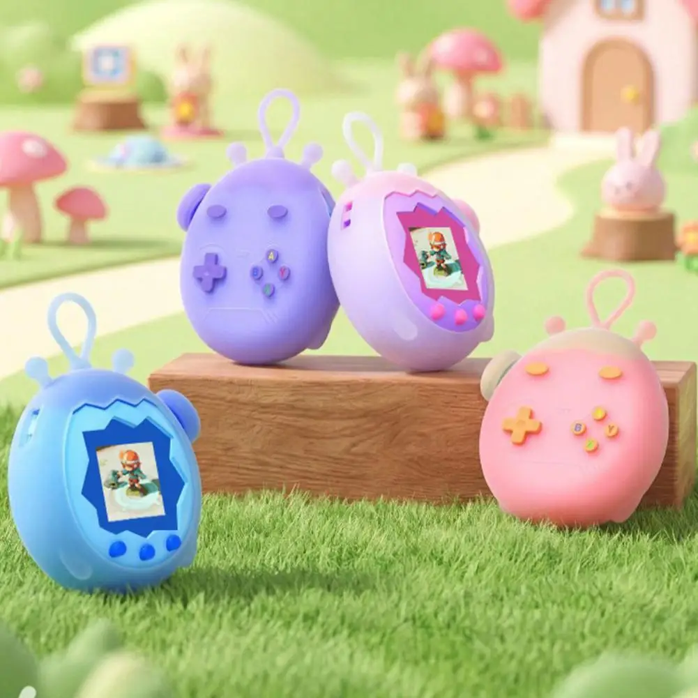 Silicone Protective Case For Tamagotchi Paradise Soft Shockproof Skin Retro Game Console Cover Virtual Pet Accessories