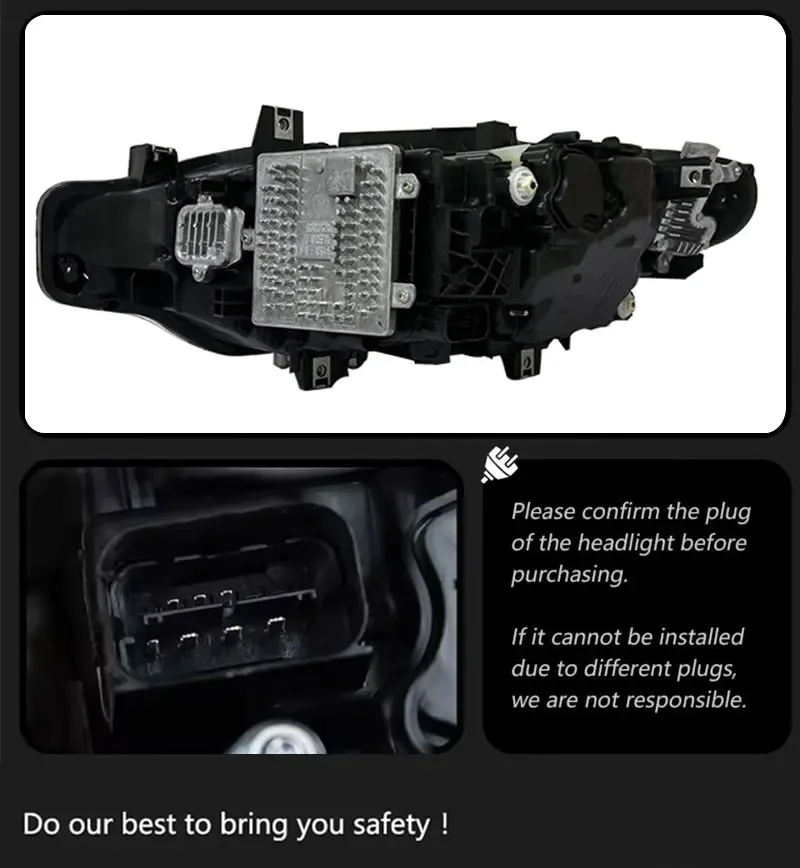 For 2013-2018 BMW 3 Series F30 Headlights F35 Upgrade Full Led DRL Turn Signal Headlamp Assembly Accessories Plug And Play