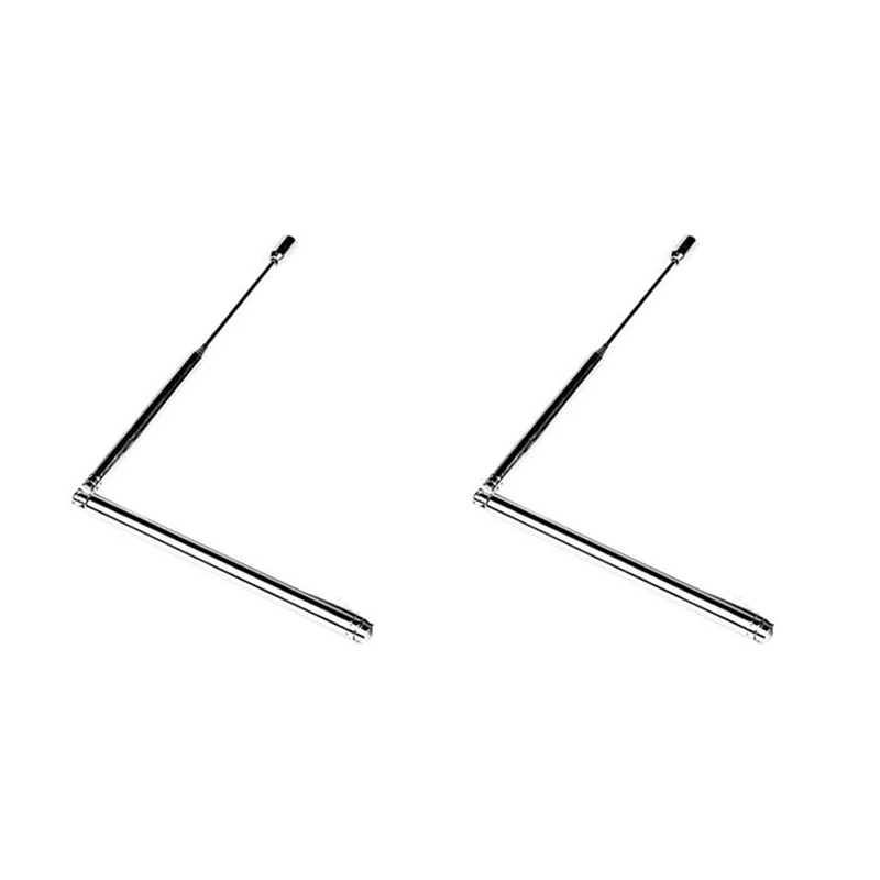B50B-2PCS المحمولة التغطيس قضيب كاشف المياه أداة قابل للتعديل قضبان مرنة العرافة روح المياه شبح الذهب مدفونة العناصر