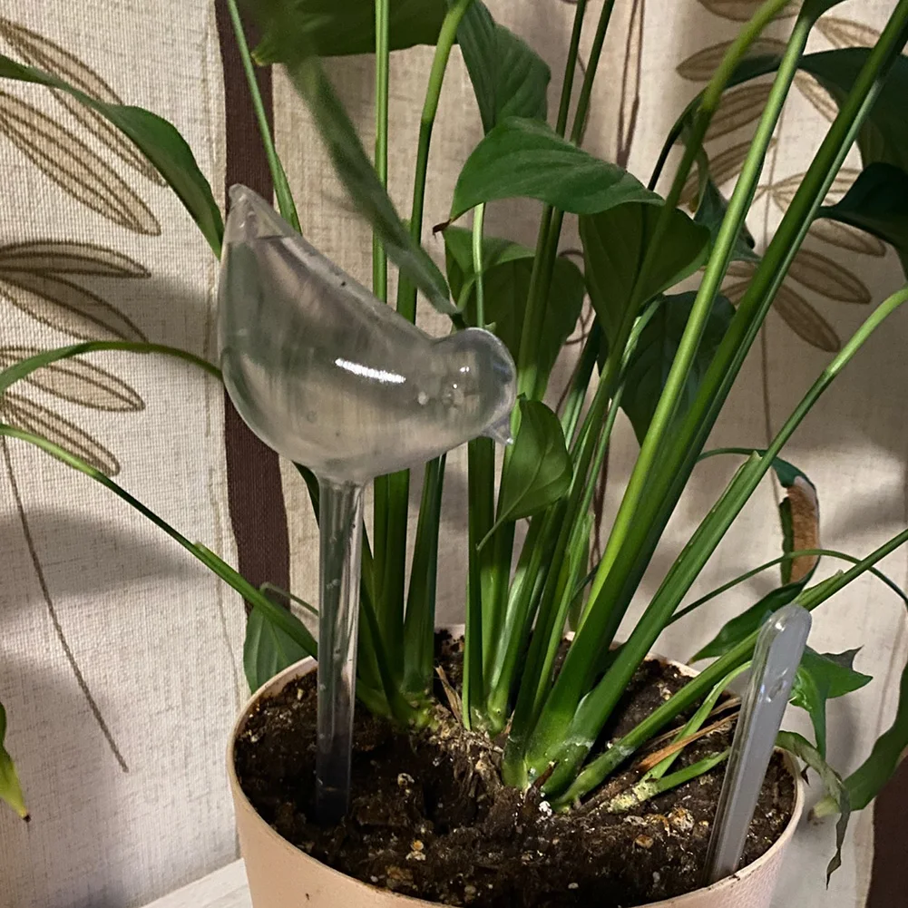 Transparent Bird Plant Automatic Waterer Bulb Self Watering Device for Travel