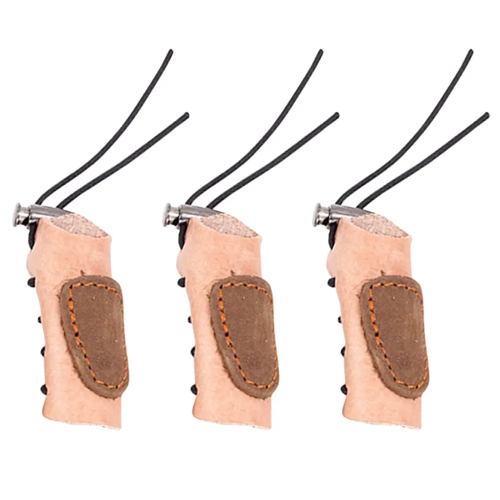 

3pcs Bow Arrow Practical Wear-resistant Sport Gloves Hunting Shooting Adjustable Protectors Archery