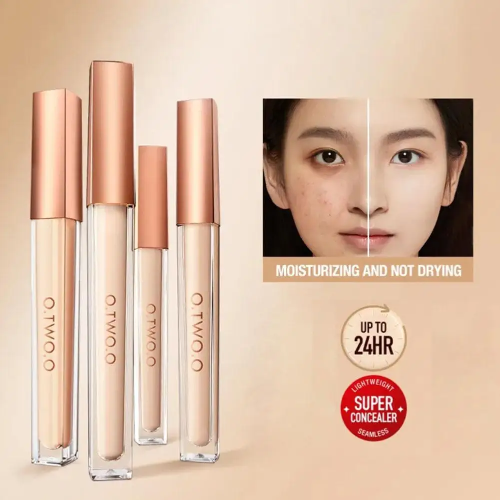 Liquid Concealer Cream Waterproof Full Coverage Makeup Long Lasting Face Moisturizing Cover Acne Scars Smooth Conce W0t2