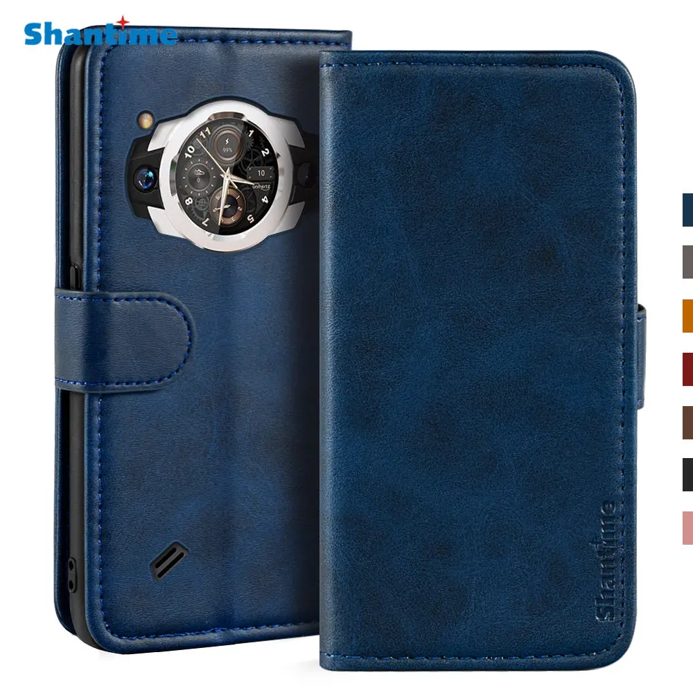 Case For Unihertz TickTock-S Case Magnetic Wallet Leather Cover For Unihertz Golden Eye Stand Coque Phone Cases