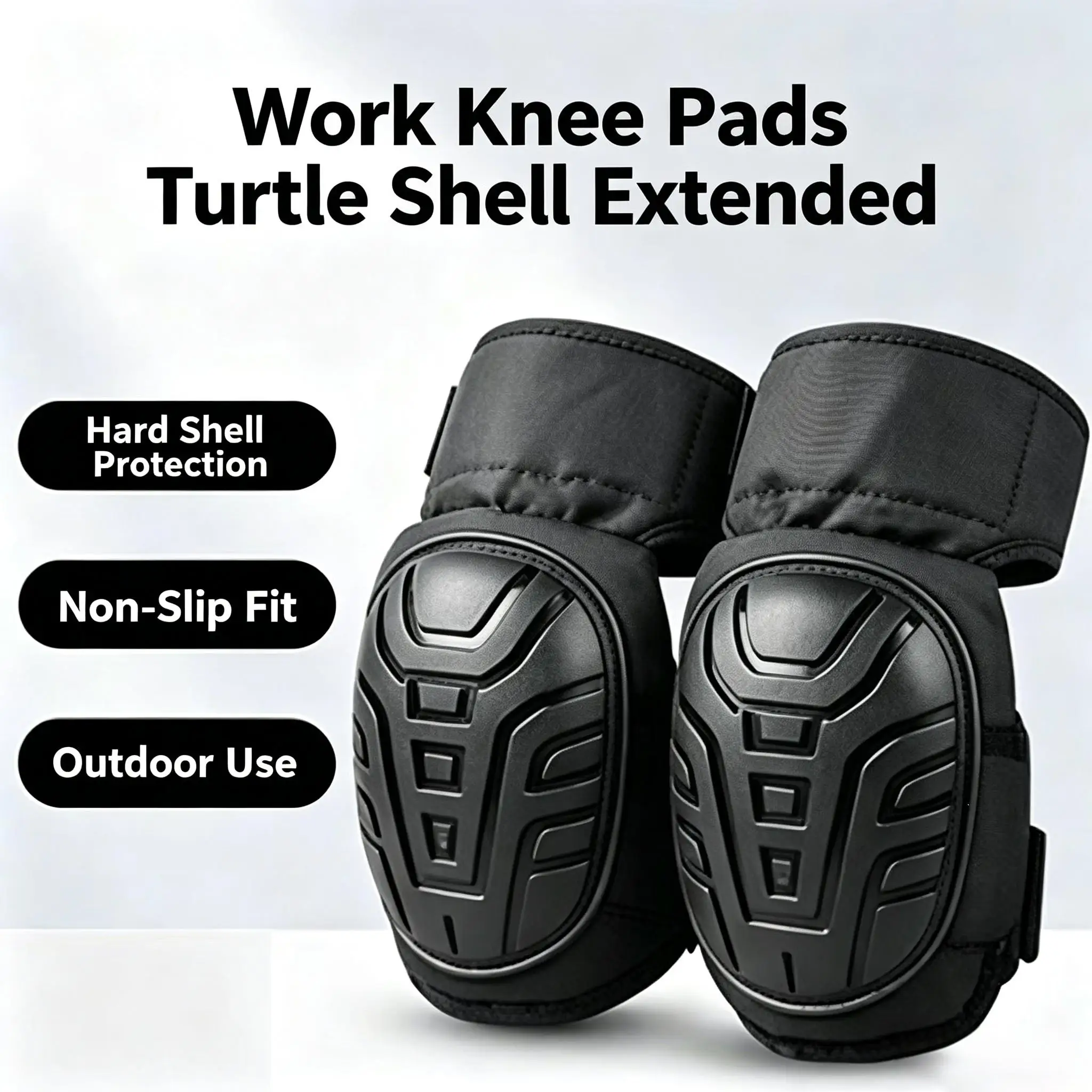 Thickened Knee Pads Professional KneePads Hard Shell Knee Pads for Outdoor Sports Construction Gardening Flooring Wear-Resistant