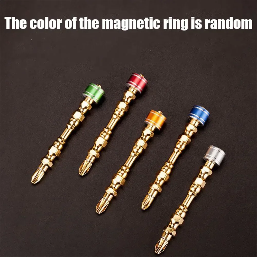 

Электрическая отвертка 65 мм/100 мм с крестообразной головкой, двойная стержневая форма, сильное магнитное кольцо, высокая твердость, набор сверл с маленькой головкой, ручные инструменты