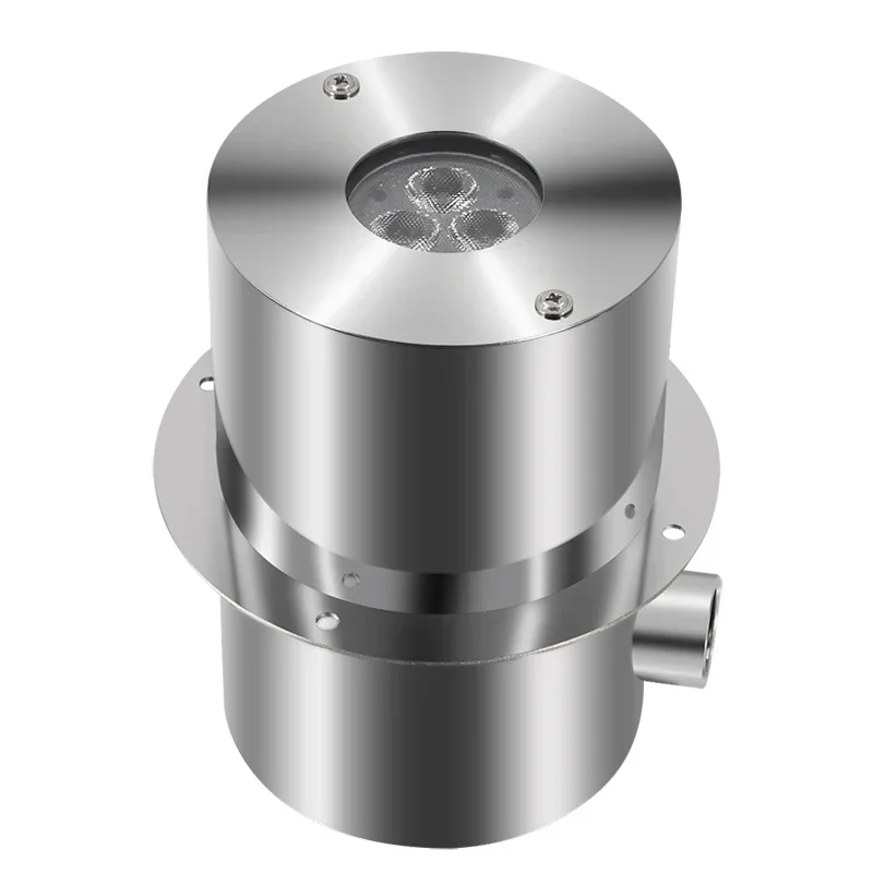 

Outdoor pool fountains 9W DC12V DC24V IP68 Round Underground Lighting Waterproof Landscape Lamp Led Underwater Buried Light