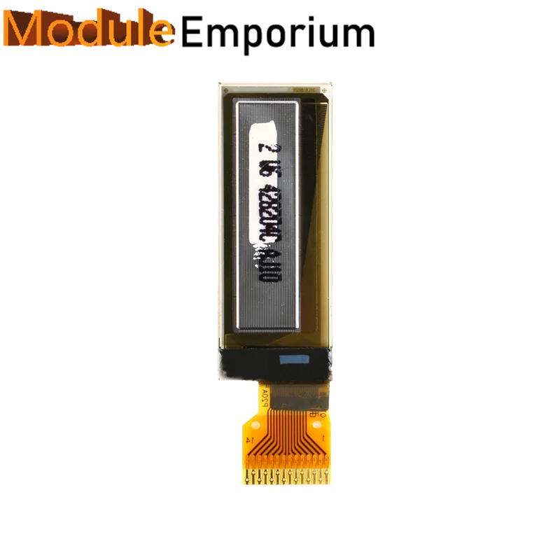 0.91 Inch SSD1306 Blue White OLED Display Bare Screen 12832 128X32 LCD Screen Display