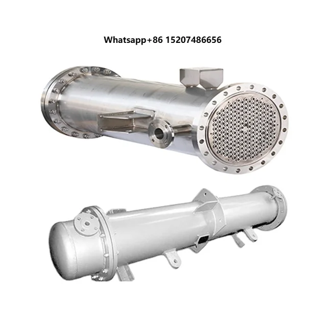 Industrial Hydraulic Oil Cooler | Copper Tube Shell & Tube Heat Exchanger for Molding Machine | Water Cooled