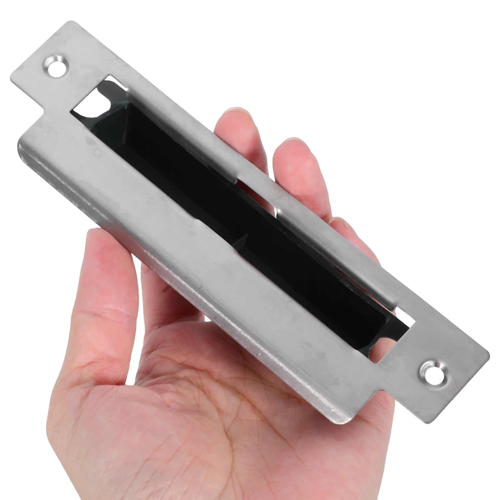 

Door Lock Accessories Stainless Steel Interior Plates Reinforcement Car Knob Fixing Metal Doorplate Durable Heavy Duty Strike