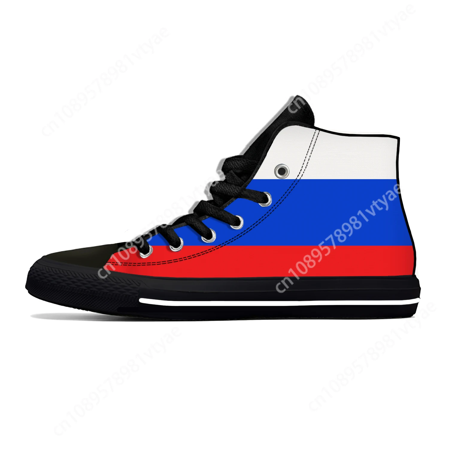 

Summer Hot Cool Russian Federation Russia Flag Funny Casual Shoes Breathable Men Women Sneakers High Top Lightweight Board Shoes