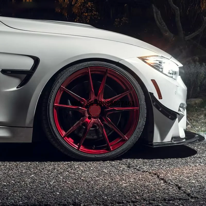 

Wine Red Car Rims 17-24 Inch Forged Rims Multiple Spokes 5x114.3 6x139 Passenger Car Wheels for Series 5 M4
