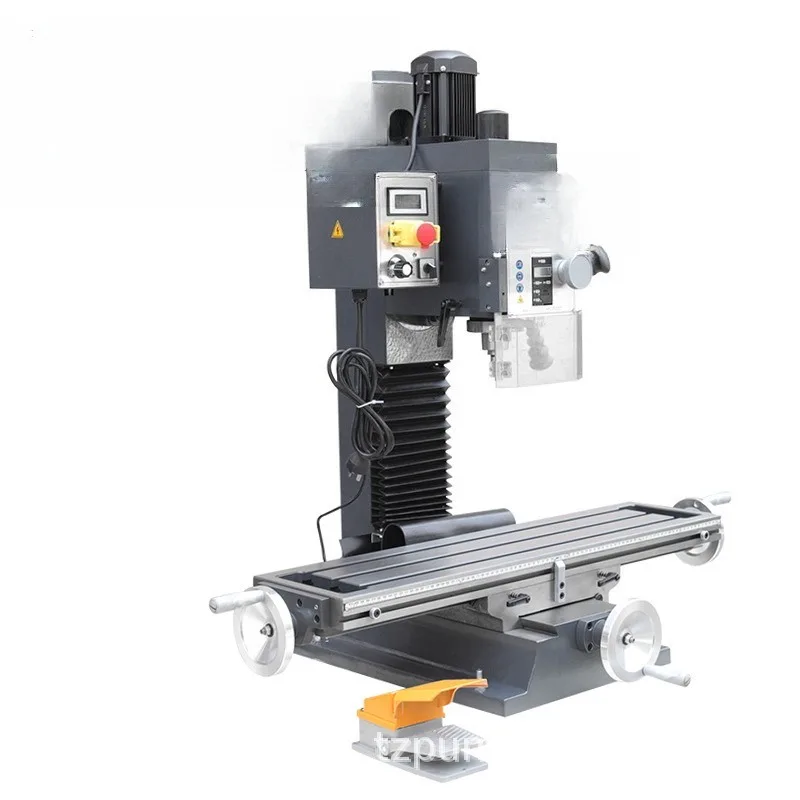 Industrial grade drilling and milling machine, stepless speed regulation 1500 watts brushless motor, drilling machine small ma