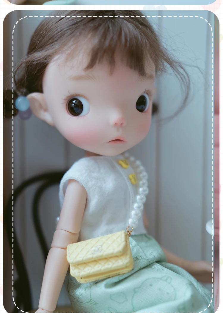 1/6จุด Bjd Sd ตุ๊กตาขนาดเล็กป้องกัน Ball Joint รูปร่างเรซิ่น Humanoid ตุ๊กตาตุ๊กตาของขวัญตุ๊กตา