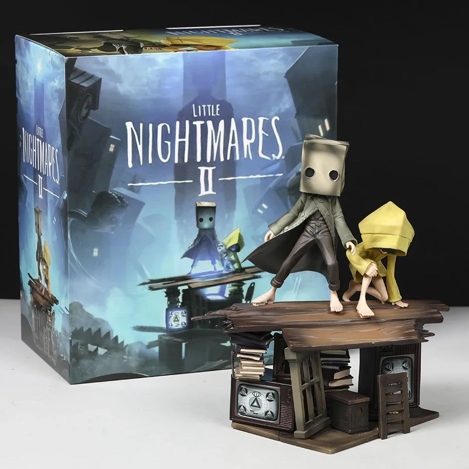 Little Nightmares Six & Mono Complete Statue PVC Figure Collectible Model Toy