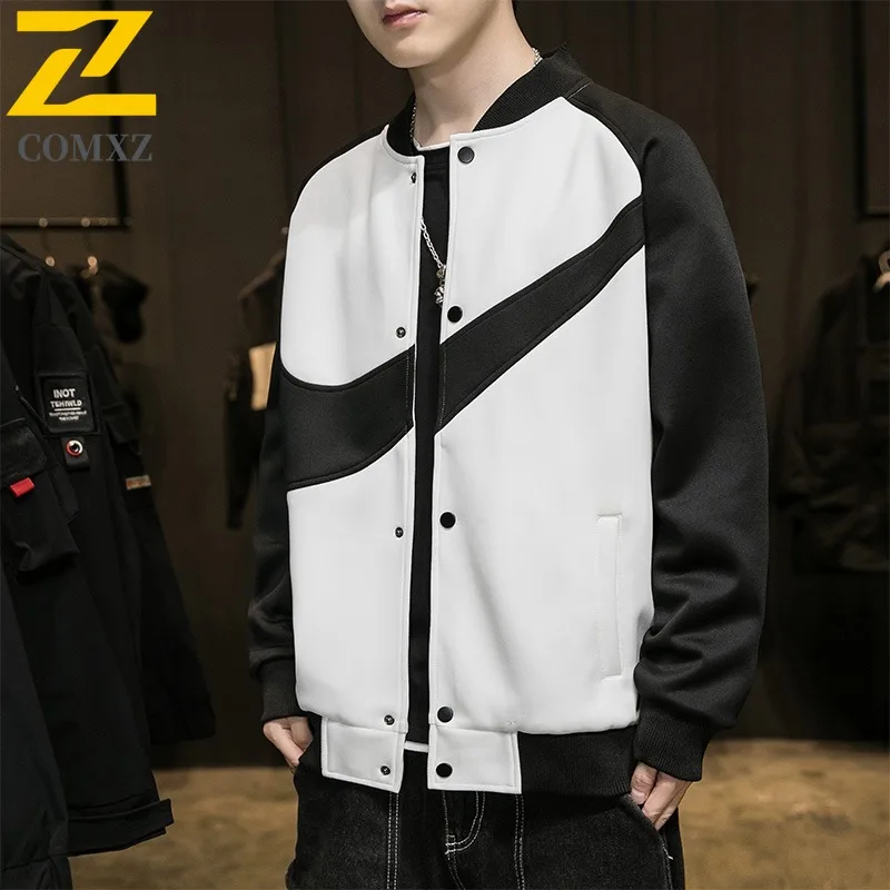 

Мужская куртка COMXZ, легкие мотоциклетные пальто для приключений на открытом воздухе, 2024, повседневный стиль, ветрозащитная, прочная, осенняя новая ветровка