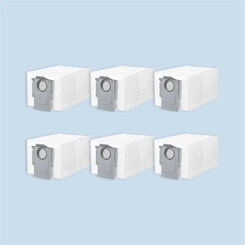 A21F-20Pcs Dust Bag Compatible For Roborock Qrevo Curv 2 Flow Vacuum Cleaner Replacement Parts Accessories Dust Bag
