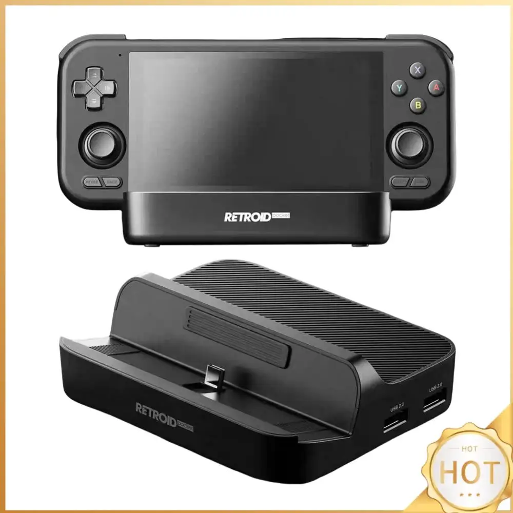 

7-In-1 Charging Dock for Retroid Pocket 5 Docking Station PD Charging HDMI-Compatible Charger Dock Station for RP5/RP4/Pro/RP4