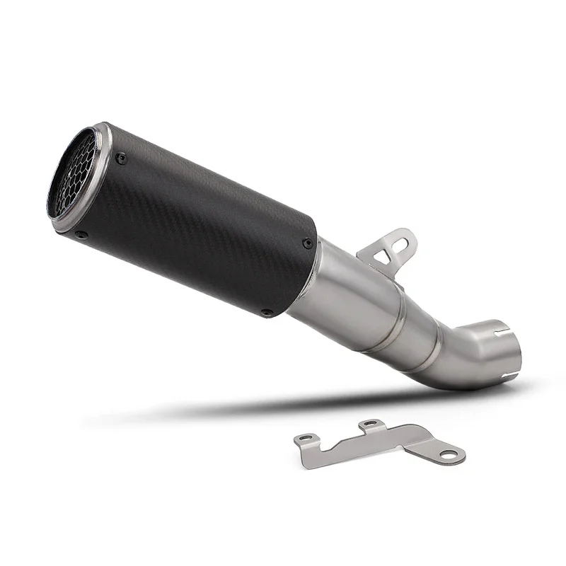 Titanium Exhaust Straight-through Mid-pipe Connection Set for Aprilia RSV4 2019-2026 Motorcycle