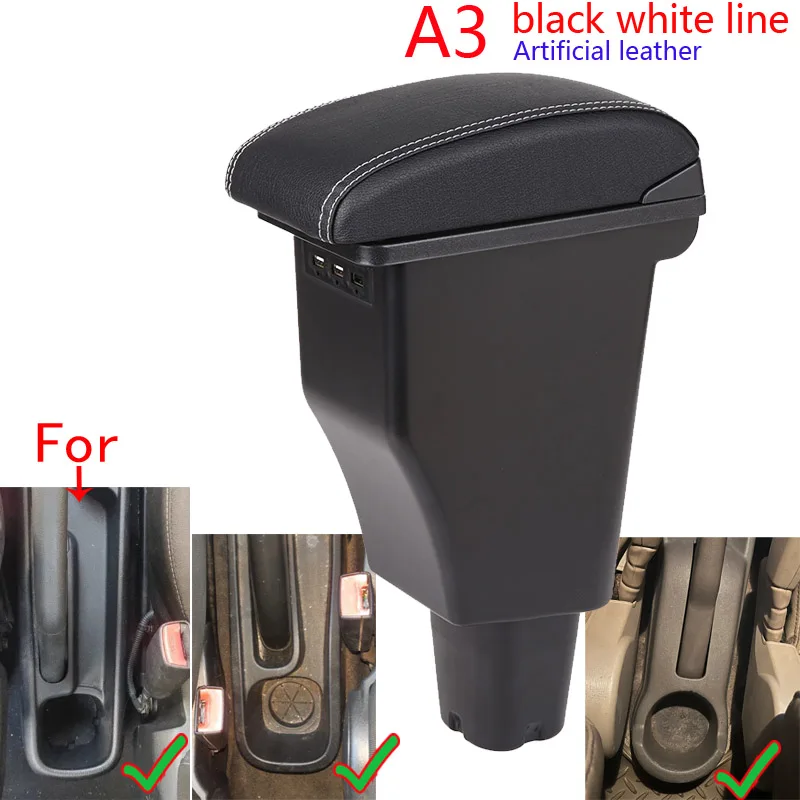 Voor Kia Ochtend Armsteun doos Voor Kia Picanto Auto Armsteun Interieur Onderdelen speciale Retrofit onderdelen Center opbergdoos Auto accessoires