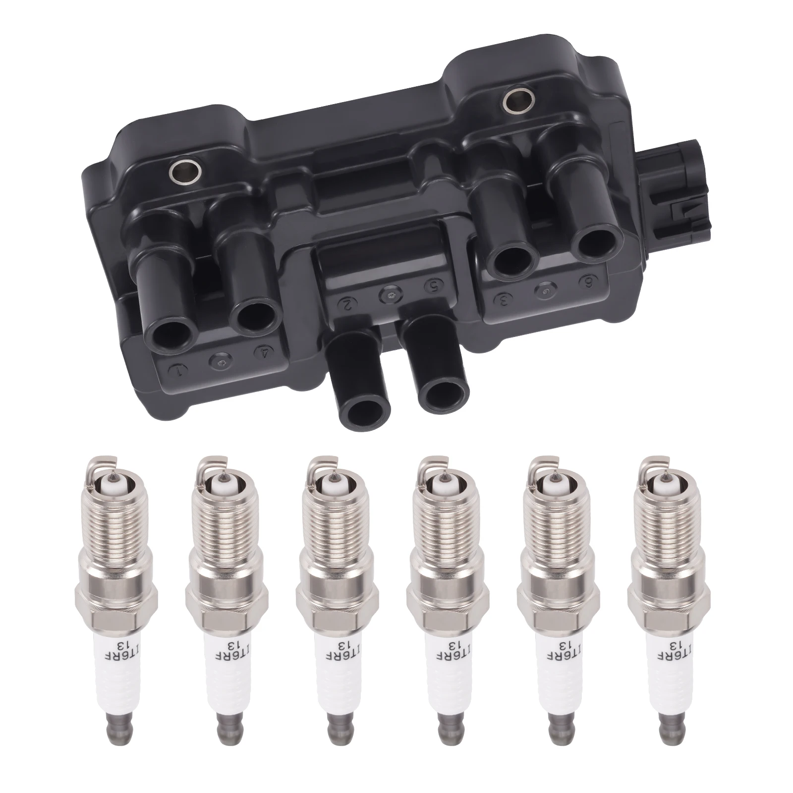 

Ignition Coil & Spark Plugs for GMC Sierra 1500 4.3L V6 2007-2013 12568185