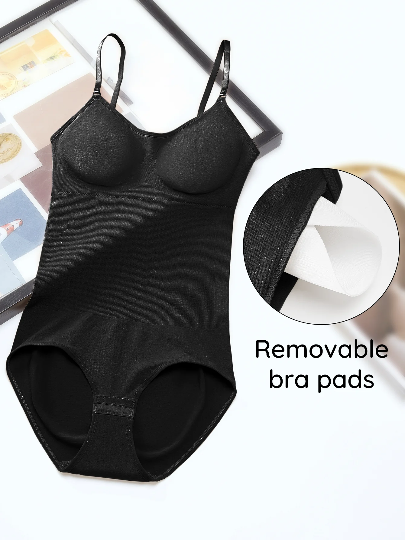 

Женское сексуальное корректирующее белье, бесшовные съемные подушечки для бюстгальтера, боди, подтягивающее тело, формирователь всего тела с открытой промежностью, высокоэластичные костюмы для тела
