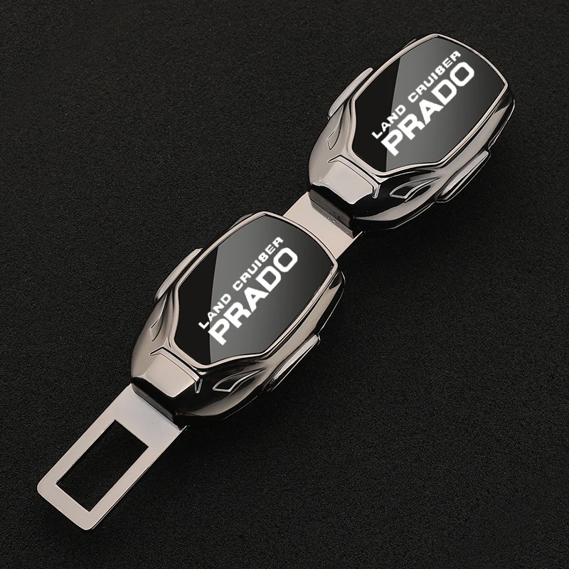Car Seat Belt Metal Jewelry Seat Belt Accessory Extender for Toyota Prado 120 Fj150 Land Cruiser Accessories