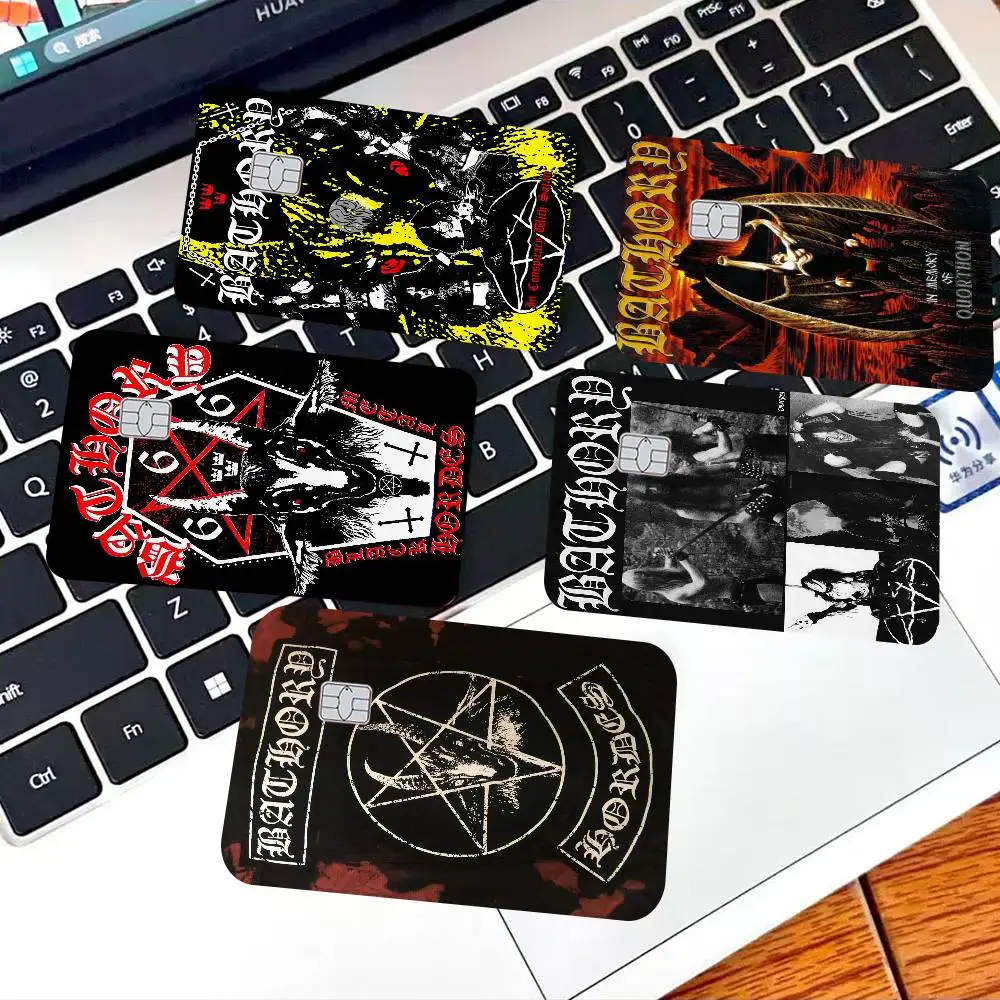 Bathory Quorthon Credit Card Skin Stickers for VISA Bank Card Transportation Card Waterproof Sticker Anti-scratch Women Gift