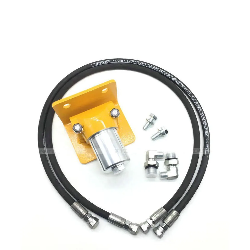 

Excavator accessories for kobelco SK200/260/350-6/- 8 with pilot filter element assembly