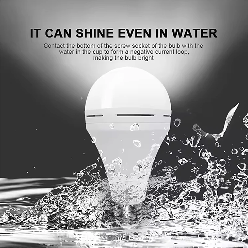 Lâmpada Móvel Sem Fio Recarregável, Super Bright, Rua, Stall, Power Outage, Emergência, Camping, Mercado Noturno