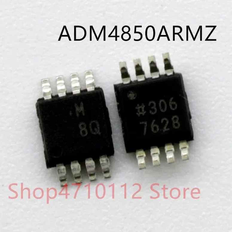 

Free shipping NEW 10PCS/LOT ADM4850ARMZ ADM4850ARM ADM4850 MARKING H8Q MSOP-8