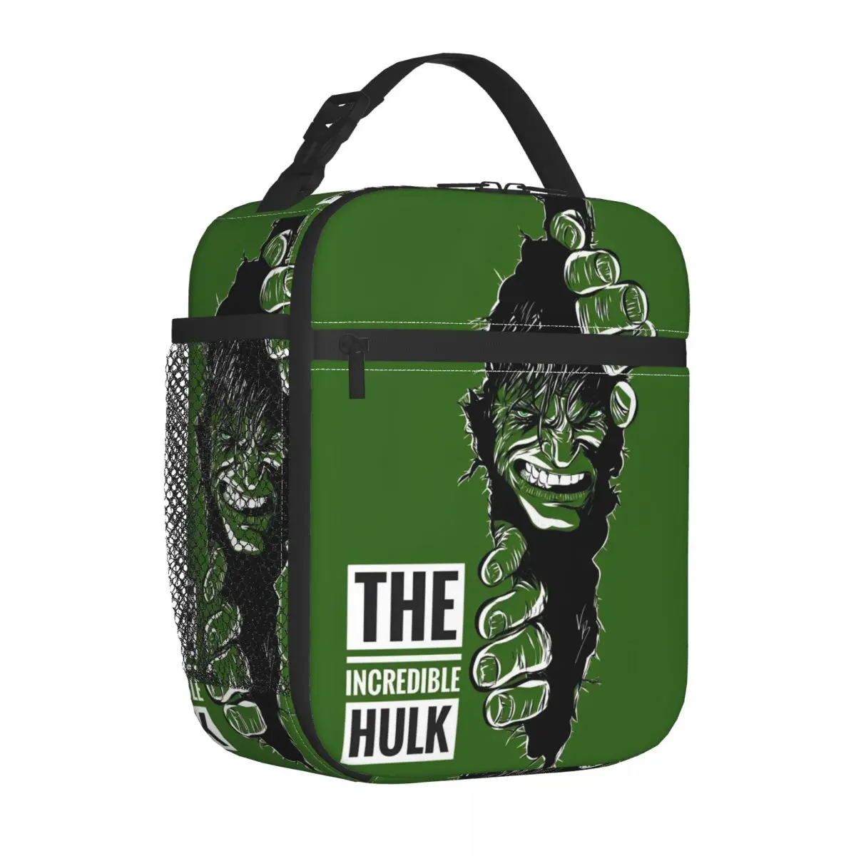 The Incridible Hulk Super Heros Hero Insulated Lunch Bags Food Container Reusable Cooler Thermal Lunch Boxes For School Office